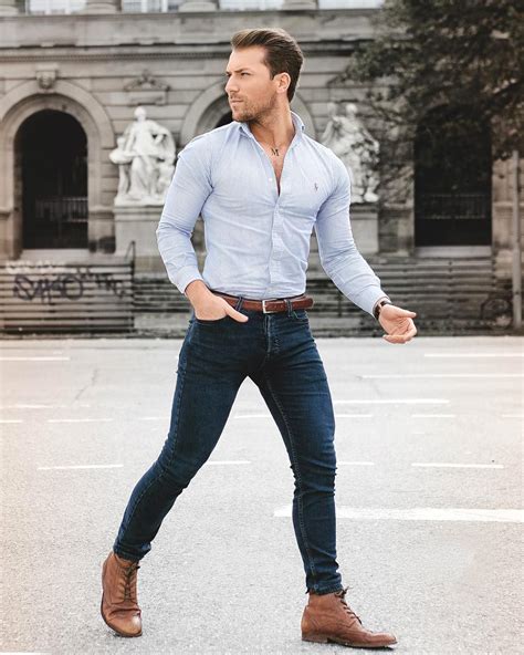 shoes with jeans and dress shirt